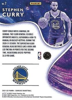 2021-22 Donruss - Complete Players #7 Stephen Curry Back
