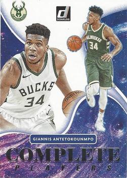 2021-22 Donruss - Complete Players #9 Giannis Antetokounmpo Front