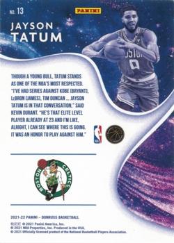 2021-22 Donruss - Complete Players #13 Jayson Tatum Back