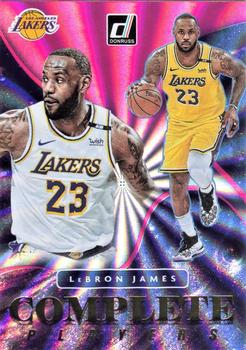 2021-22 Donruss - Complete Players Holo Pink Laser #1 LeBron James Front