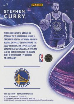 2021-22 Donruss - Complete Players Holo Pink Laser #7 Stephen Curry Back
