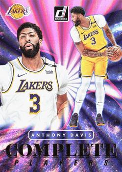 2021-22 Donruss - Complete Players Holo Pink Laser #11 Anthony Davis Front