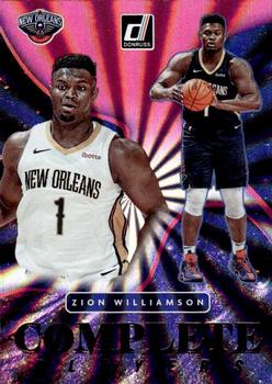 2021-22 Donruss - Complete Players Holo Pink Laser #15 Zion Williamson Front