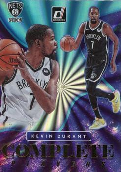 2021-22 Donruss - Complete Players Holo Teal Laser #5 Kevin Durant Front