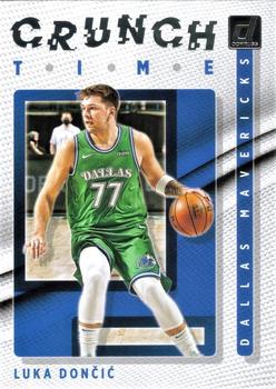 2021-22 Donruss - Crunch Time #5 Luka Doncic Front
