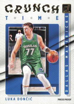 2021-22 Donruss - Crunch Time Press Proof #5 Luka Doncic Front