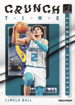 2021-22 Donruss - Crunch Time Press Proof #6 LaMelo Ball Front