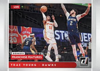 2021-22 Donruss - Franchise Features #3 Trae Young Front