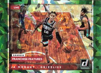 2021-22 Donruss - Franchise Features Holo Green Ice #4 Ja Morant Front