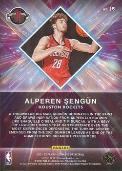 2021-22 Donruss - Great X-pectations #15 Alperen Sengun Back