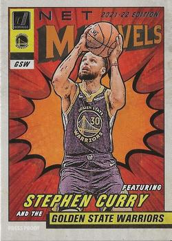 2021-22 Donruss - Net Marvels #7 Stephen Curry Front