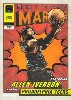 2021-22 Donruss - Net Marvels #14 Allen Iverson Front