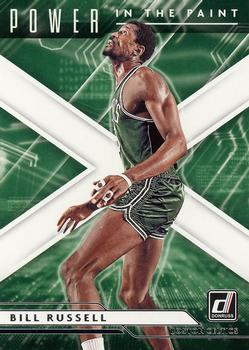 2021-22 Donruss - Power in the Paint #6 Bill Russell Front