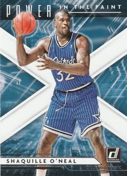 2021-22 Donruss - Power in the Paint #9 Shaquille O'Neal Front