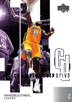 2002-03 Upper Deck Championship Drive #38 Shaquille O'Neal Front