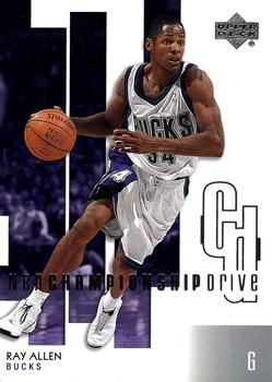 2002-03 Upper Deck Championship Drive #47 Ray Allen Front