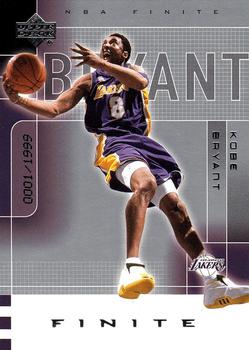 2002-03 Upper Deck Finite #40 Kobe Bryant Front