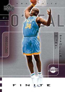 2002-03 Upper Deck Finite #43 Shaquille O'Neal Front
