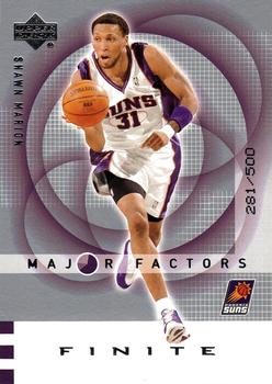 2002-03 Upper Deck Finite #103 Shawn Marion Front