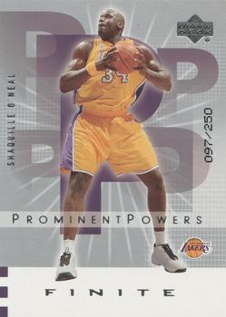 2002-03 Upper Deck Finite #159 Shaquille O'Neal Front