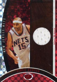2006-07 Bowman Elevation - Executive Level Relics (49) Red #ELR-VC Vince Carter Front