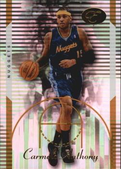 2006-07 Bowman Elevation - Gold #15 Carmelo Anthony Front
