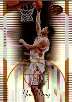 2006-07 Bowman Elevation - Gold #21 Yao Ming Front