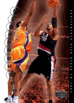 2002-03 Upper Deck Generations #37 Rasheed Wallace Front