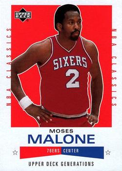 2002-03 Upper Deck Generations #94 Moses Malone Front
