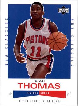 2002-03 Upper Deck Generations #103 Isiah Thomas Front