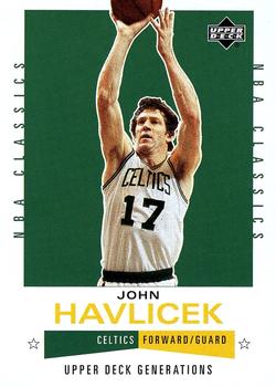 2002-03 Upper Deck Generations #109 John Havlicek Front
