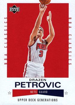 2002-03 Upper Deck Generations #111 Drazen Petrovic Front