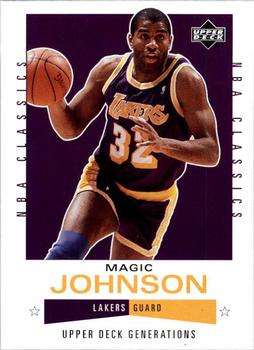 2002-03 Upper Deck Generations #124 Magic Johnson Front