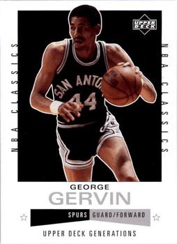 2002-03 Upper Deck Generations #136 George Gervin Front