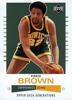 2002-03 Upper Deck Generations #186 Fred Brown Front