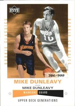2002-03 Upper Deck Generations #195 Mike Dunleavy / Mike Dunleavy Front