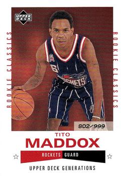 2002-03 Upper Deck Generations #227 Tito Maddox Front