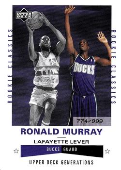 2002-03 Upper Deck Generations #229 Ronald Murray / Lafayette Lever Front