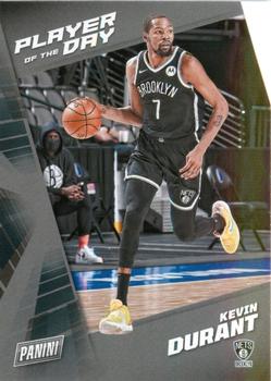 2021-22 Panini NBA Player of the Day #5 Kevin Durant Front