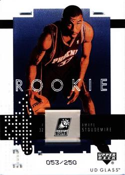2002-03 UD Glass #118 Amare Stoudemire Front
