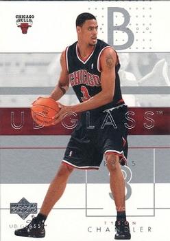 2002-03 UD Glass #9 Tyson Chandler Front