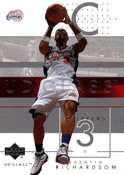 2002-03 UD Glass #33 Quentin Richardson Front