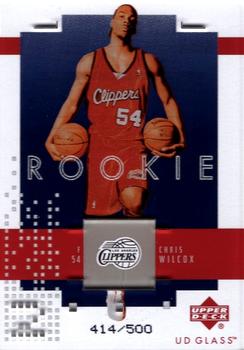 2002-03 UD Glass #124 Chris Wilcox Front