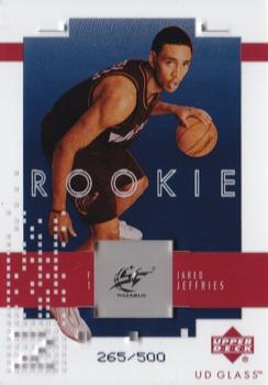 2002-03 UD Glass #127 Jared Jeffries Front