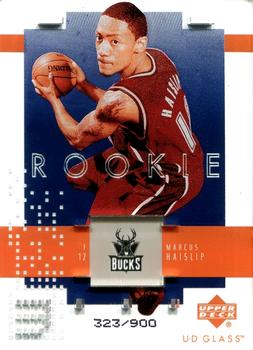 2002-03 UD Glass #137 Marcus Haislip Front