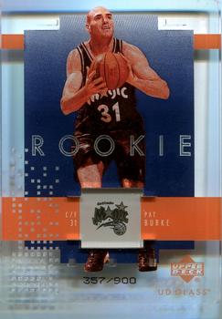 2002-03 UD Glass #142 Pat Burke Front