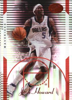 2006-07 Bowman Elevation - Red #22 Josh Howard Front