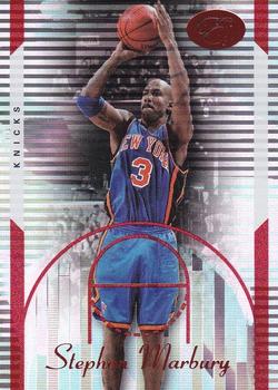 2006-07 Bowman Elevation - Red #56 Stephon Marbury Front