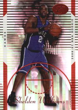 2006-07 Bowman Elevation - Red #109 Shelden Williams Front