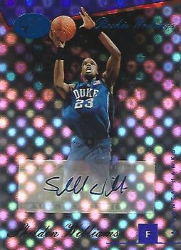 2006-07 Bowman Elevation - Rookie Writing Autographs Blue #RWA-SW Shelden Williams Front